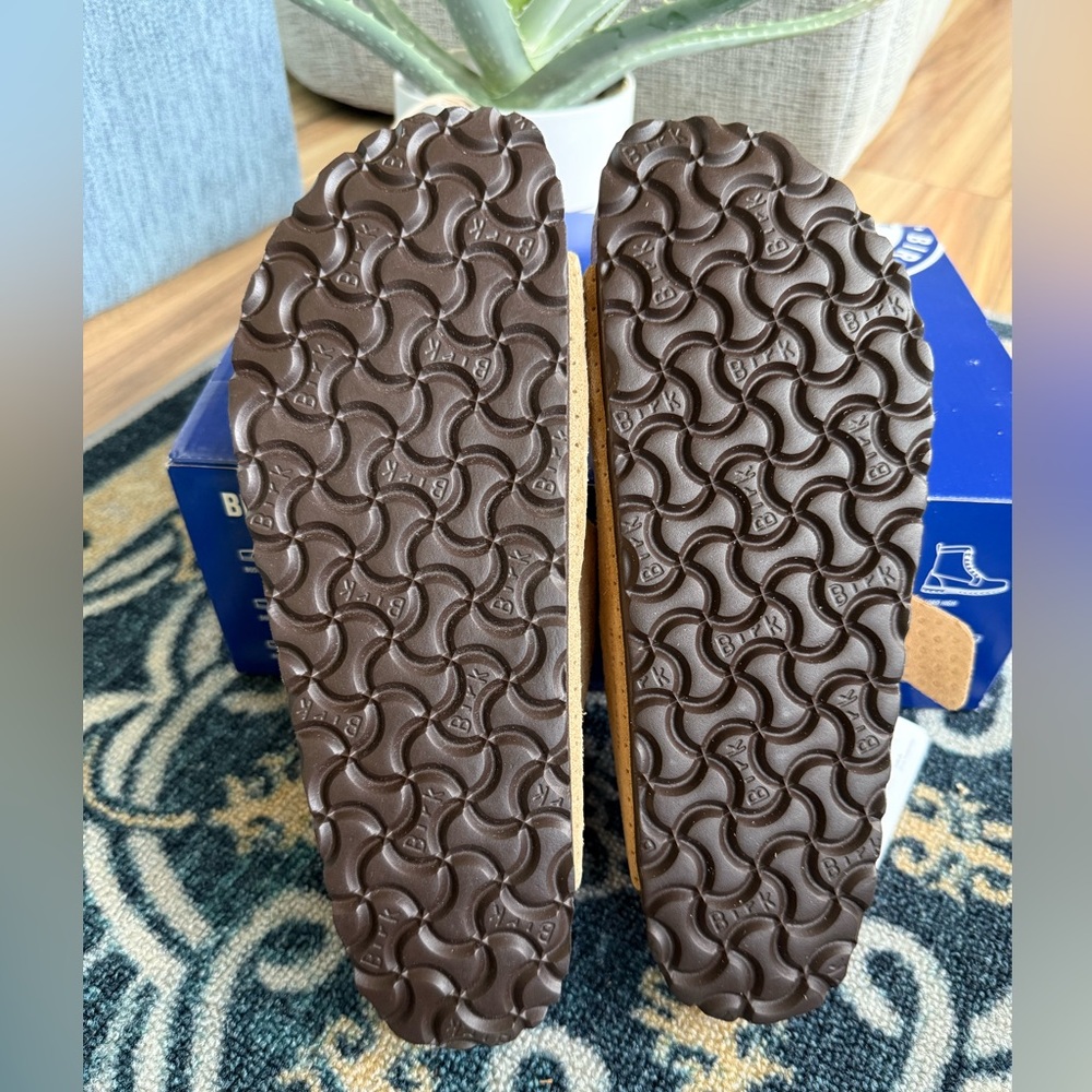 Birkenstock Arizona Sueded Embossed Dotted New Beige ladies 9, narrow fit - Picture 4 of 8